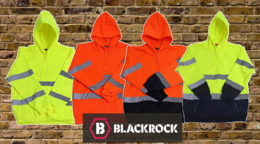 Featured Product - Blackrock Hi Vis Hooded Sweatshirt