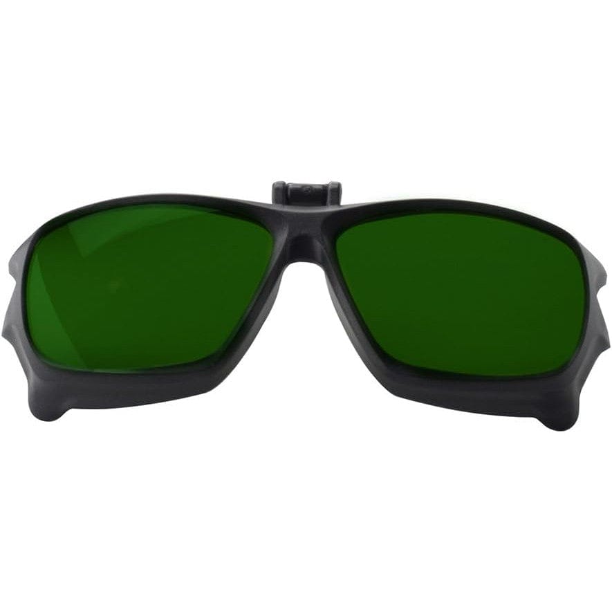 Univet 5X9 Safety Glasses with Detachable IR5 Shade 5 Flip Up Welding Lens