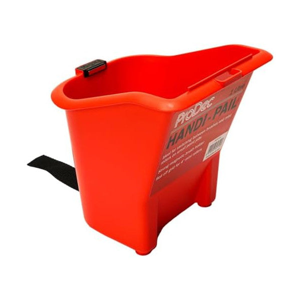 ProDec 1 litre Handi Pail Ergonomic Hand Held Mini Paint Scuttle Bucket, for All Types of Paint Suitable For 4&quot;