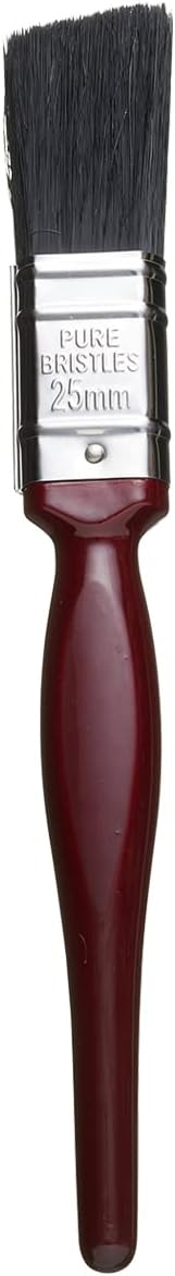 Fit For The Job 1 inch All Purpose Angled Window DIY Paint Brush for Painting Window Frames