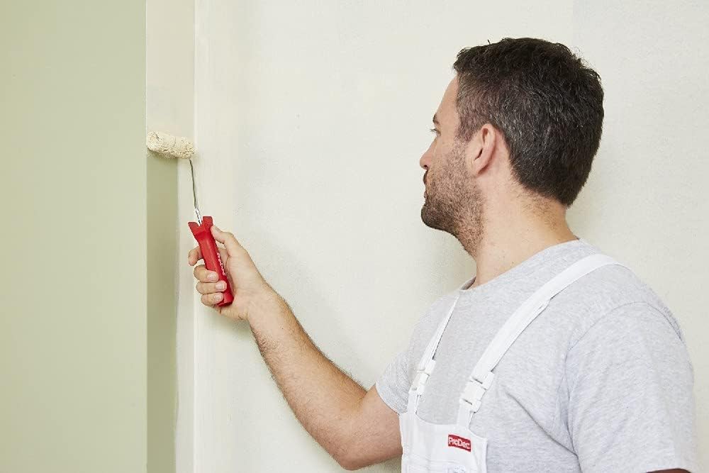 ProDec 4 inch Mini Paint Roller Frame Compatible with All Mini Paint Rollers - 10 inch long, Universal 6mm