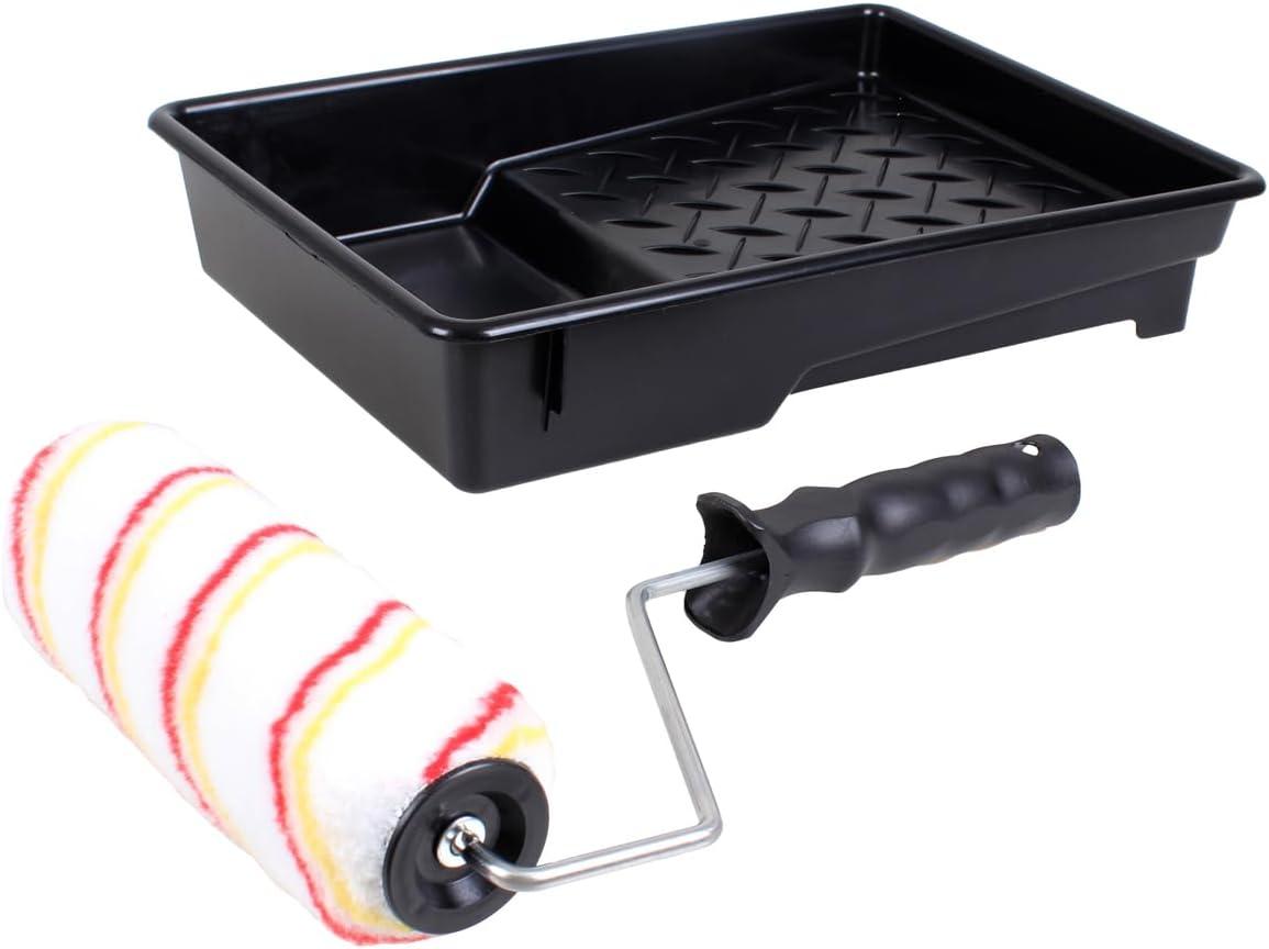 Fit For The Job 3 Piece 7 inch Paint Roller Set for DIY Painting with Emulsion Paints