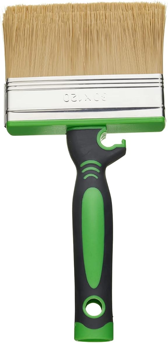 Fit For The Job 4 inch Large Capacity Shed And Fence Block Brush