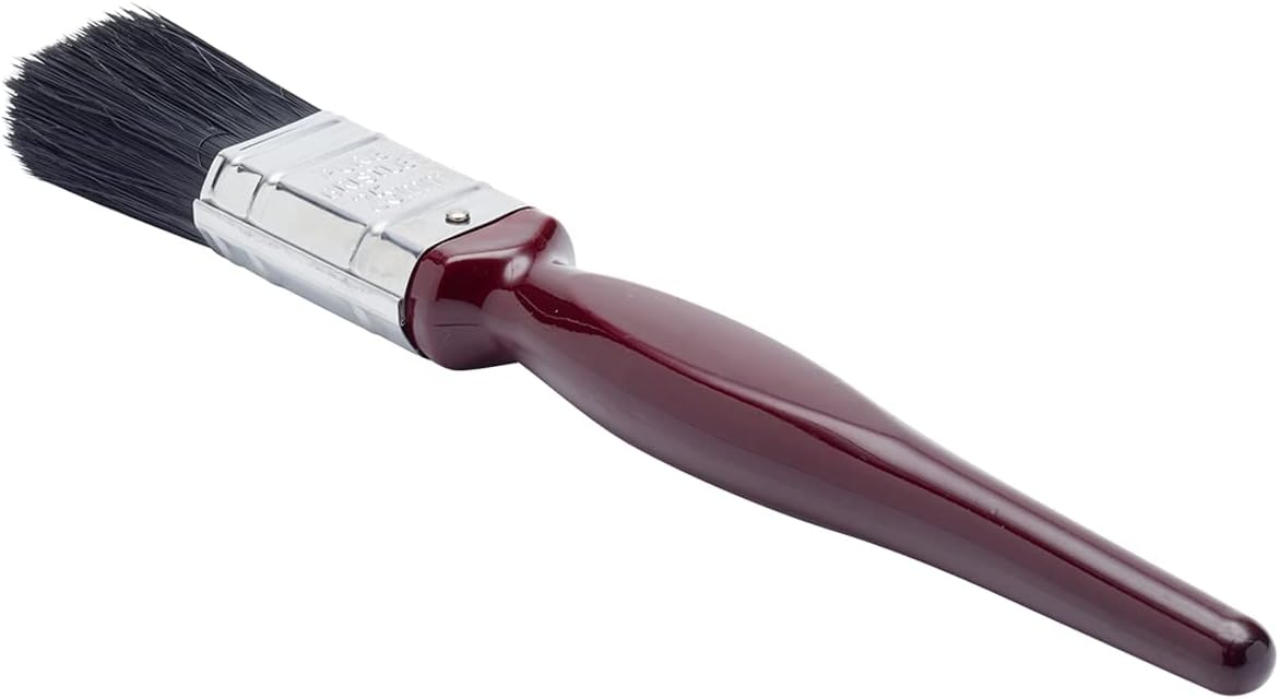 Fit For The Job 1 inch All Purpose Angled Window DIY Paint Brush for Painting Window Frames