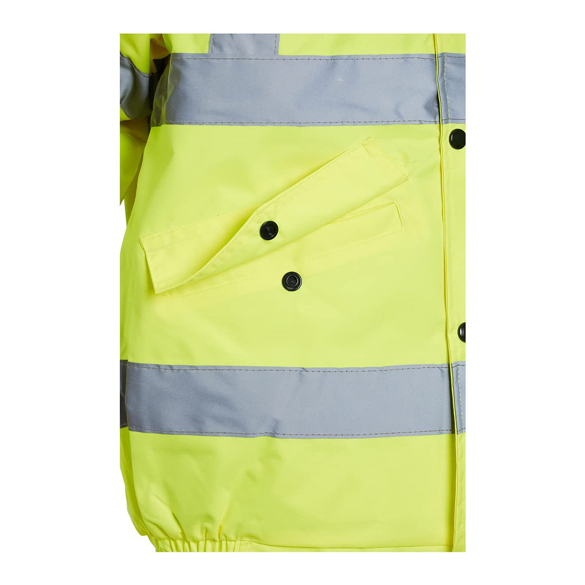 Blackrock Hi Vis Waterproof Bomber Jacket Men's and Women's, Reflective High Vis Jackets