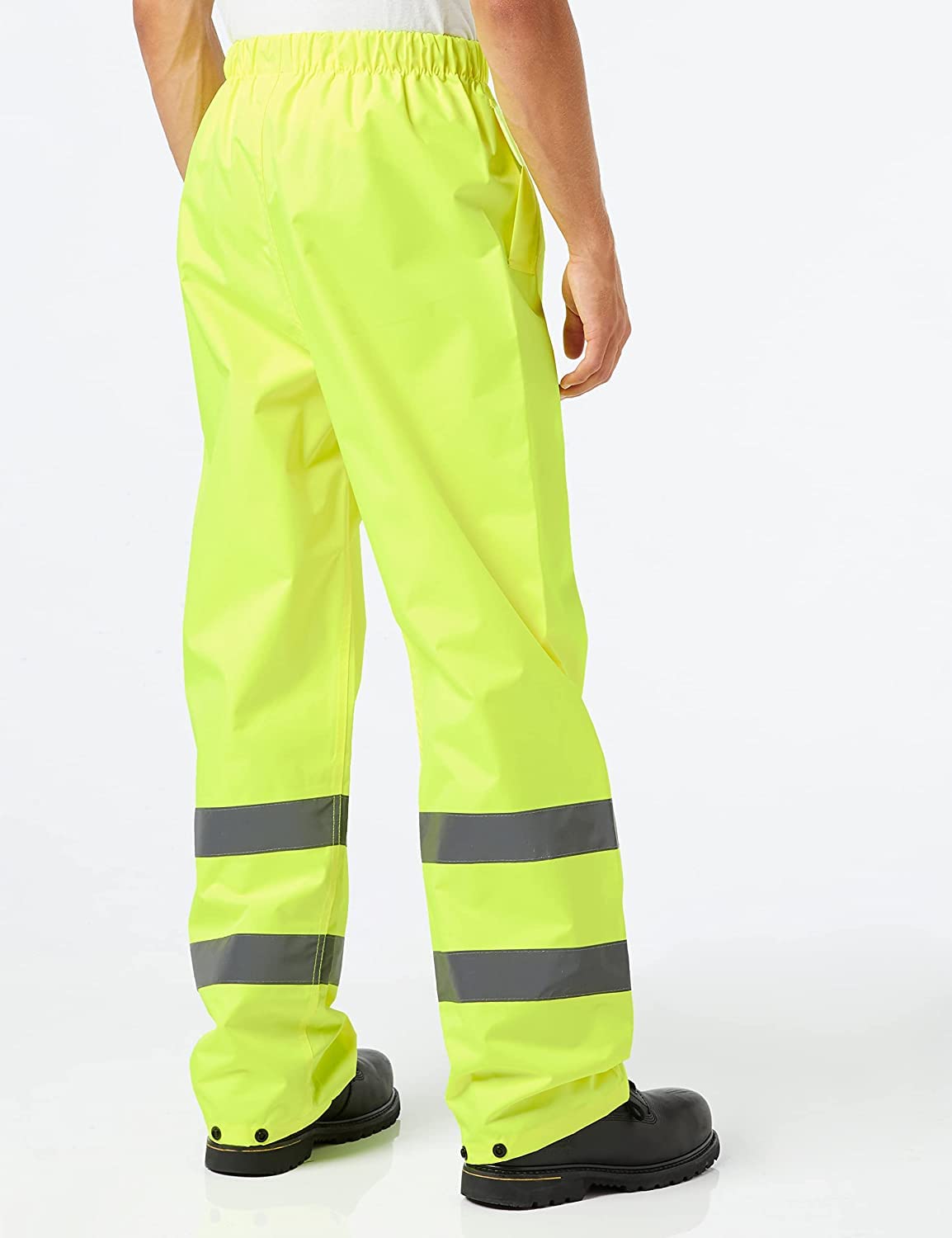 Blackrock Hi Vis Waterproof Overtrousers, Reflective High Viz Visibility Safety Work Trousers