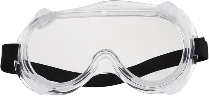 Blackrock Safety Goggles for Work - Protective Eyewear With Vents, Over Glasses Design, PPE for Adults