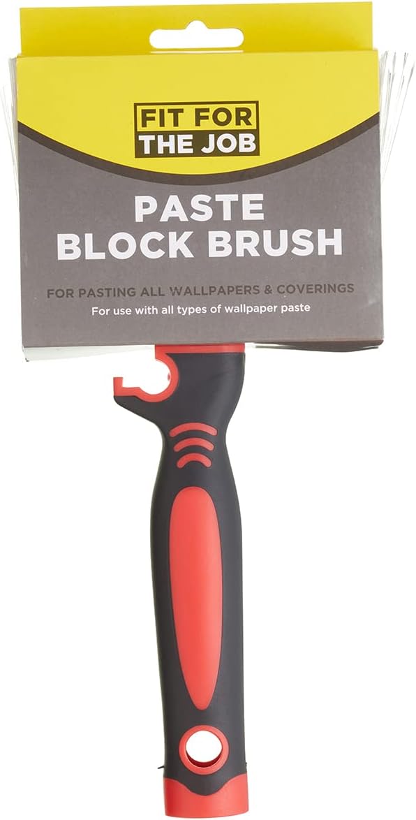 Fit For The Job Block Brush 4 inch Large Capacity for Wallpaper Pasting gives Rapid Coverage