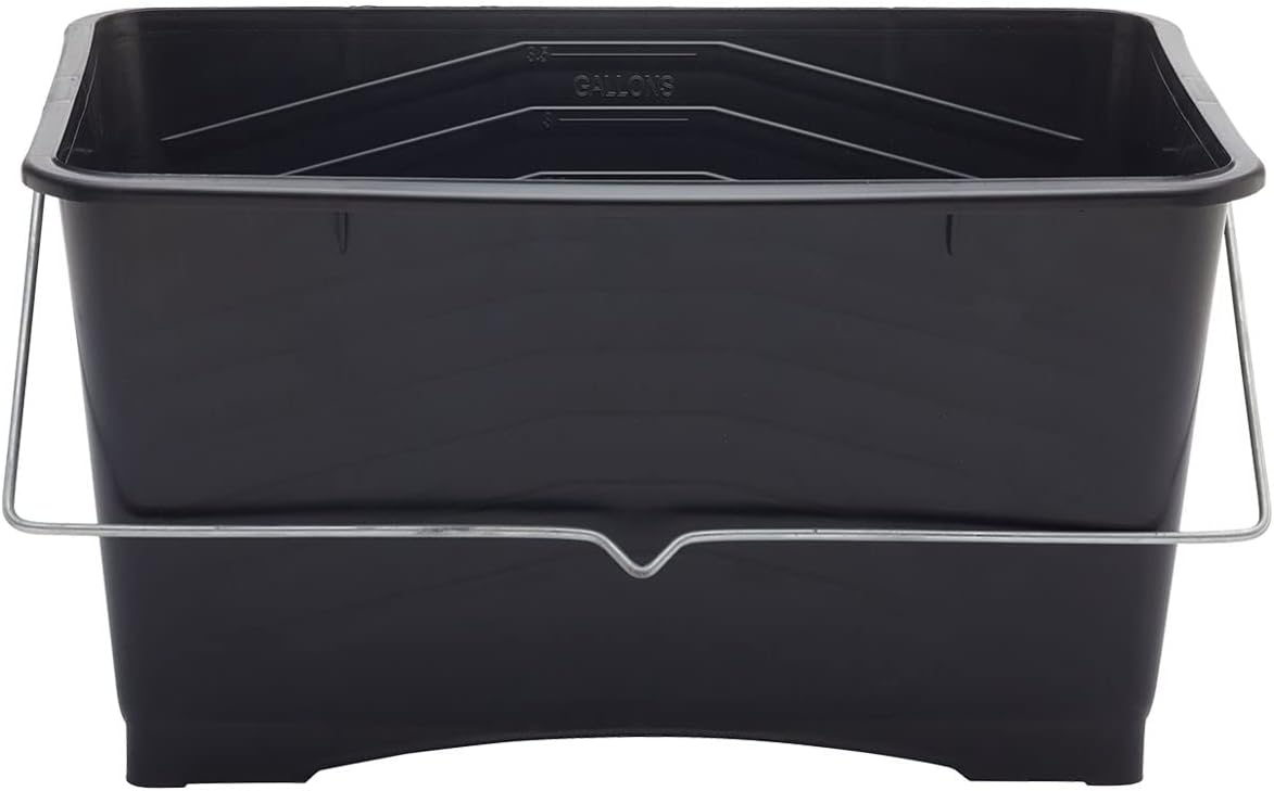 ProDec 15 Litre (3 gallon) Large Plastic Paint Scuttle Bucket 100% Recycled Plastic With Metal Carry Handle