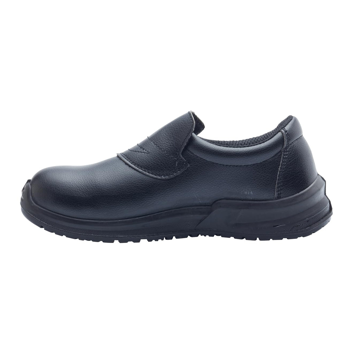 Blackrock Slip-On Safety Shoes, Mens Womens Steel Toe Cap, Chef, Nursing, Orthopedic, Non-Slip Work Shoes