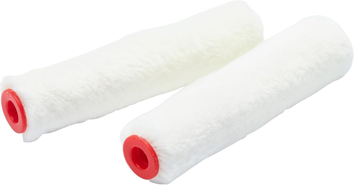 ProDec 2 Pack 4 inch Gloss Pile Mohair Mini Paint Rollers for a Smooth Finish with Gloss and Satin Paints