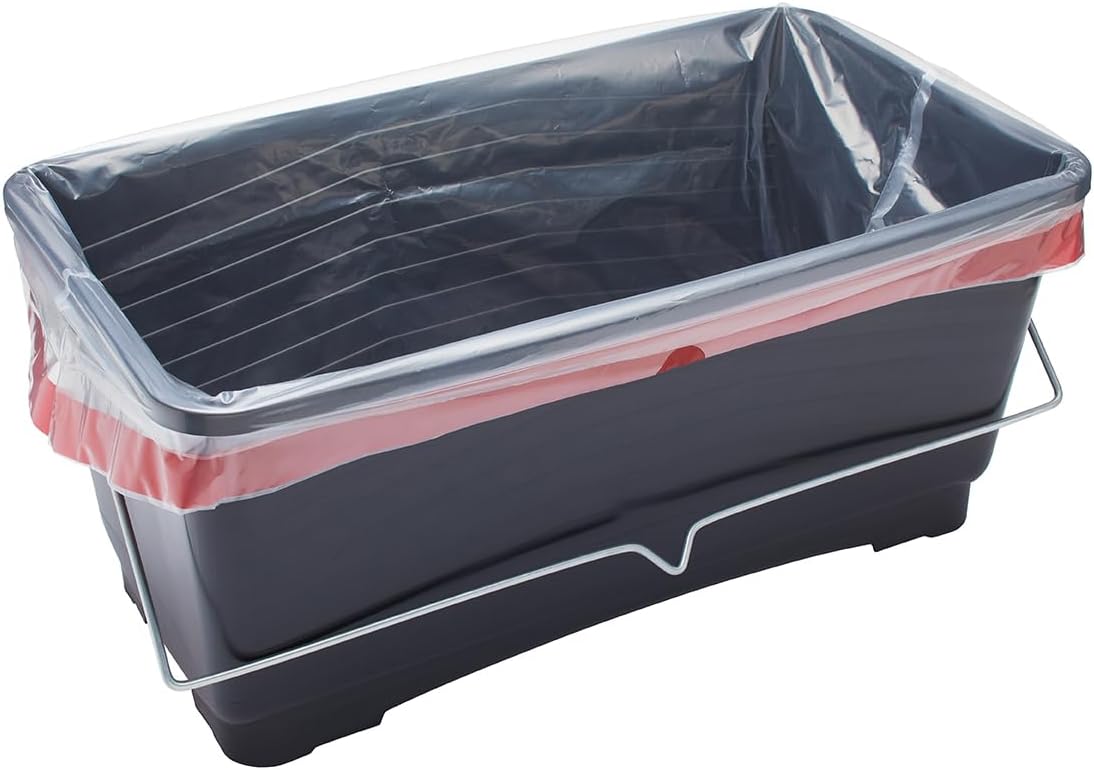 ProDec 10 pcs 25 litre Recycled Plastic Paint Scuttle Liners for Quick, Mess Free, Water Free Paint Colour Changes