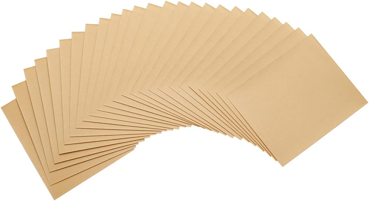 Fit For The Job 25 Large A4 Size Sheets Fine Grade Sandpaper for Sanding Wood