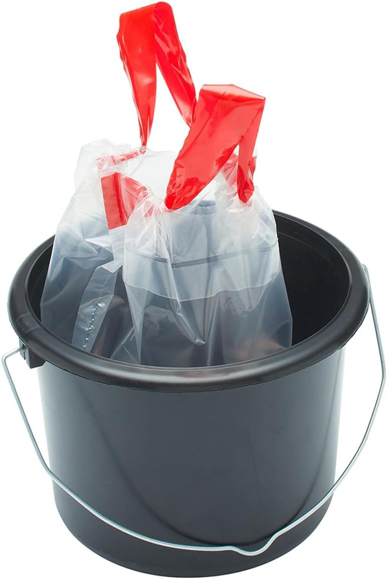 10 pcs 2.5 litre Recycled Plastic Paint Kettle Liners for Quick, Mess Free, Water Free Paint Colour Changes