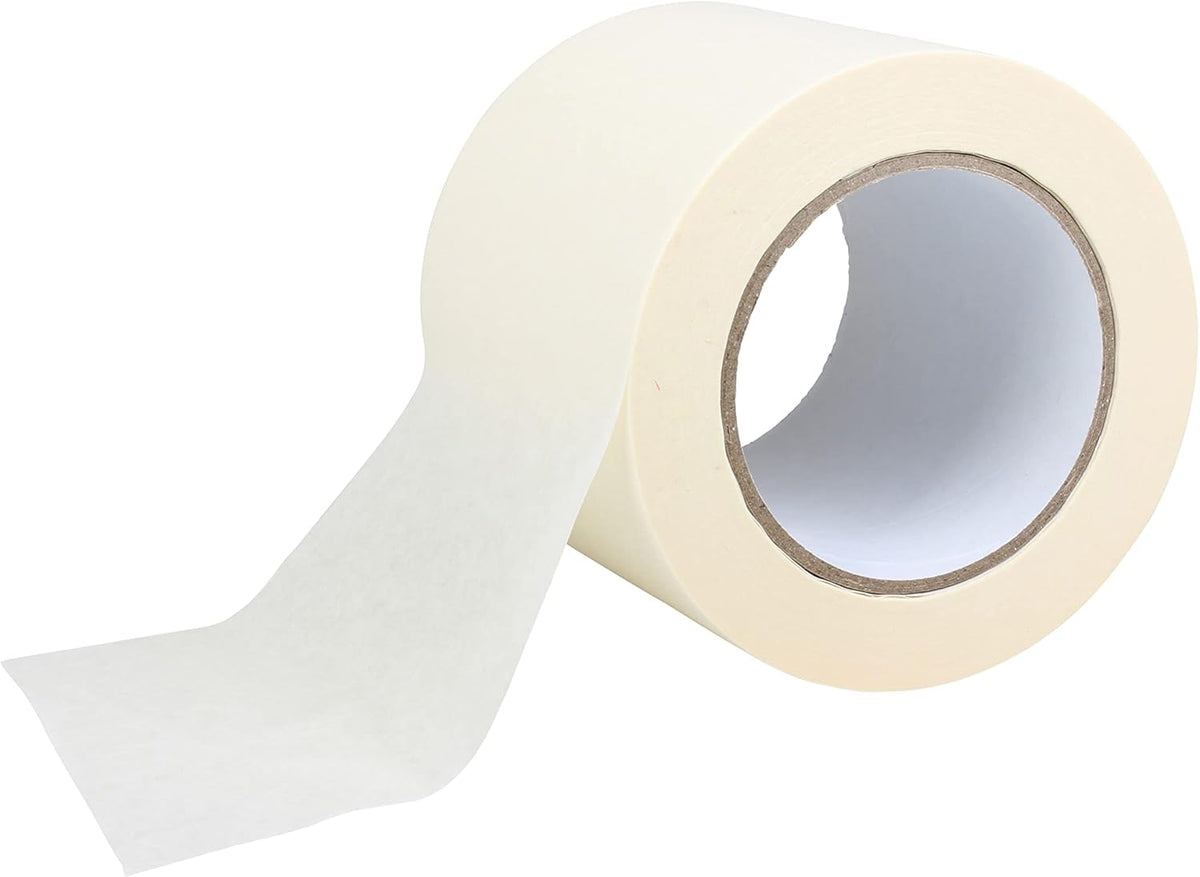 ProDec 4 inch x 50m Multi Surface Masking Tape For Painting, Painters Tape for Sharp Paint Lines