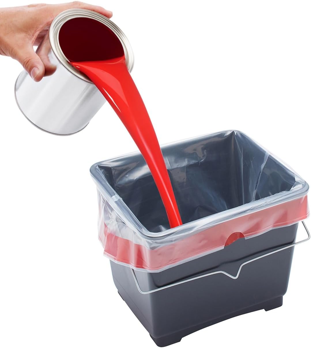 ProDec 10 pcs 5 litre Recycled Plastic Paint Scuttle Liners for Quick, Mess Free, Water Free Paint Colour Changes