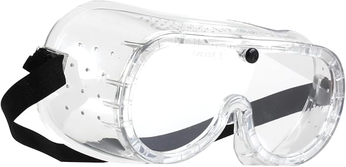 Blackrock Safety Goggles for Work - Protective Eyewear With Vents, Over Glasses Design, PPE for Adults
