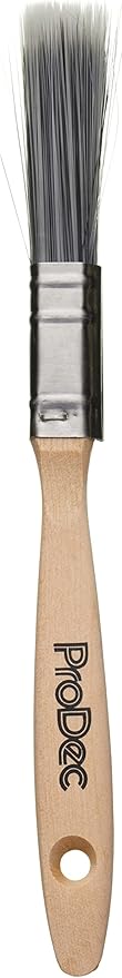 ProDec Decorator Synthetic Paint Brush for a Smooth Finish Painting with Emulsion, Gloss and Satin