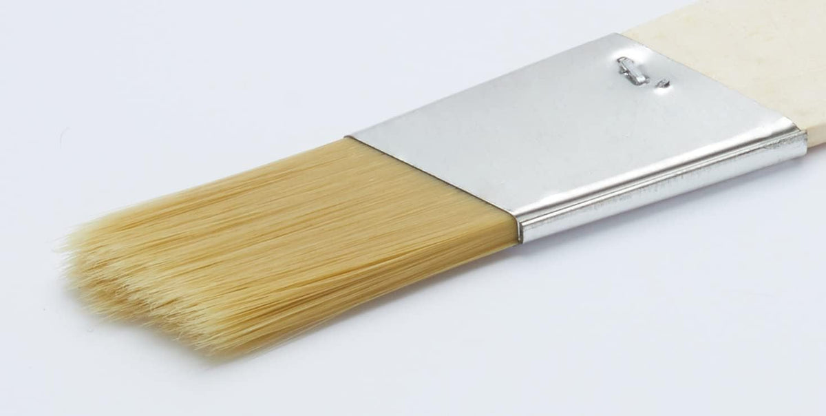 ProDec Slant Cut Angled Synthetic Lining Fitch Brush for Precise Paint Application and Sharp Lines Ideal for Detail Work