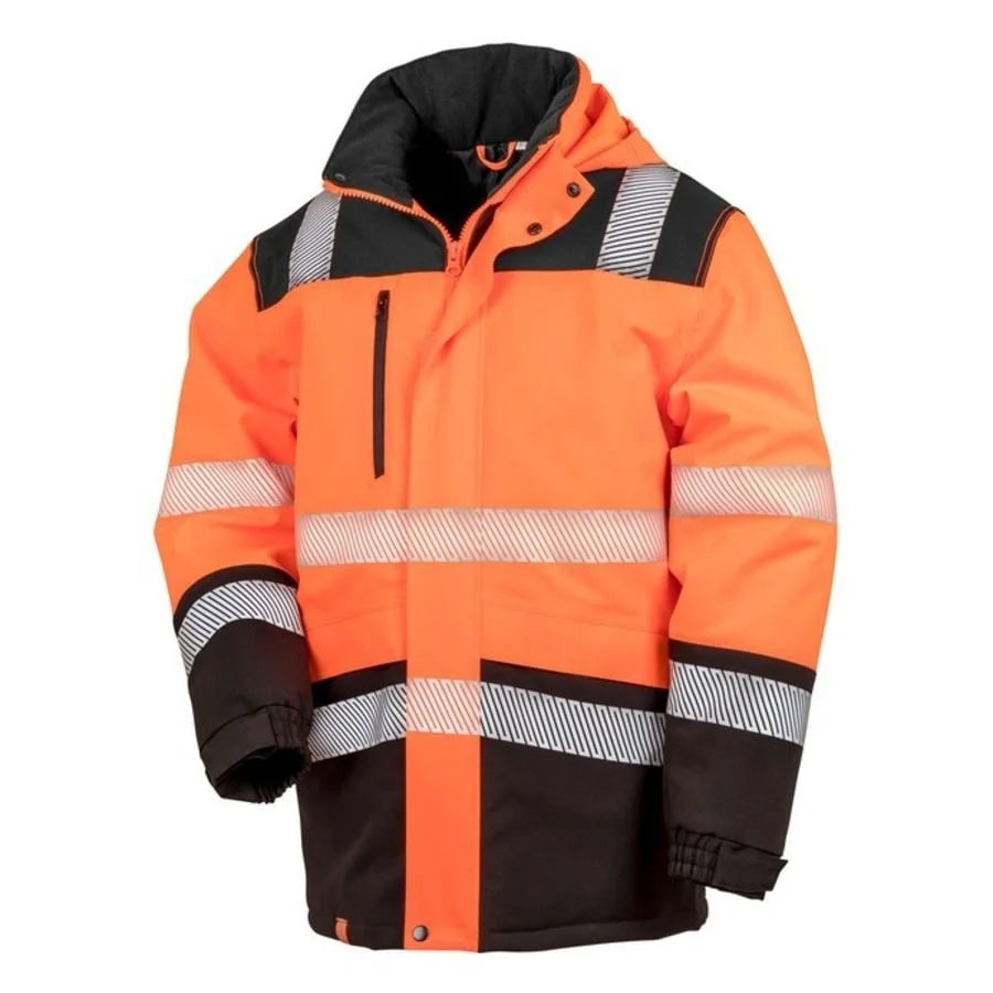 Result Safe-Guard Hi Vis Recycled Extreme Tech Softshell Coat R475X