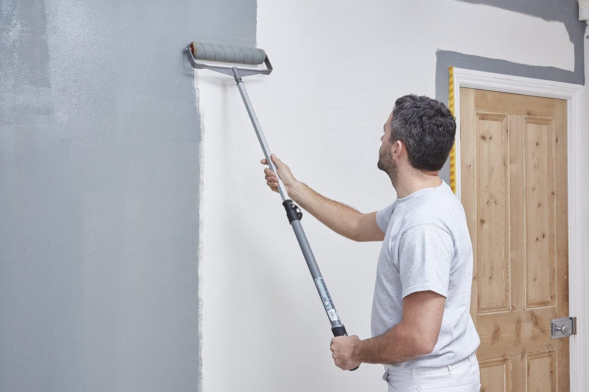 ProDec Advance 2' - 4' (0.6-1.2m) Super Lock Elite Heavy Duty Fibreglass &amp; Aluminium Extension Pole