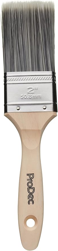 ProDec Decorator Synthetic Paint Brush for a Smooth Finish Painting with Emulsion, Gloss and Satin