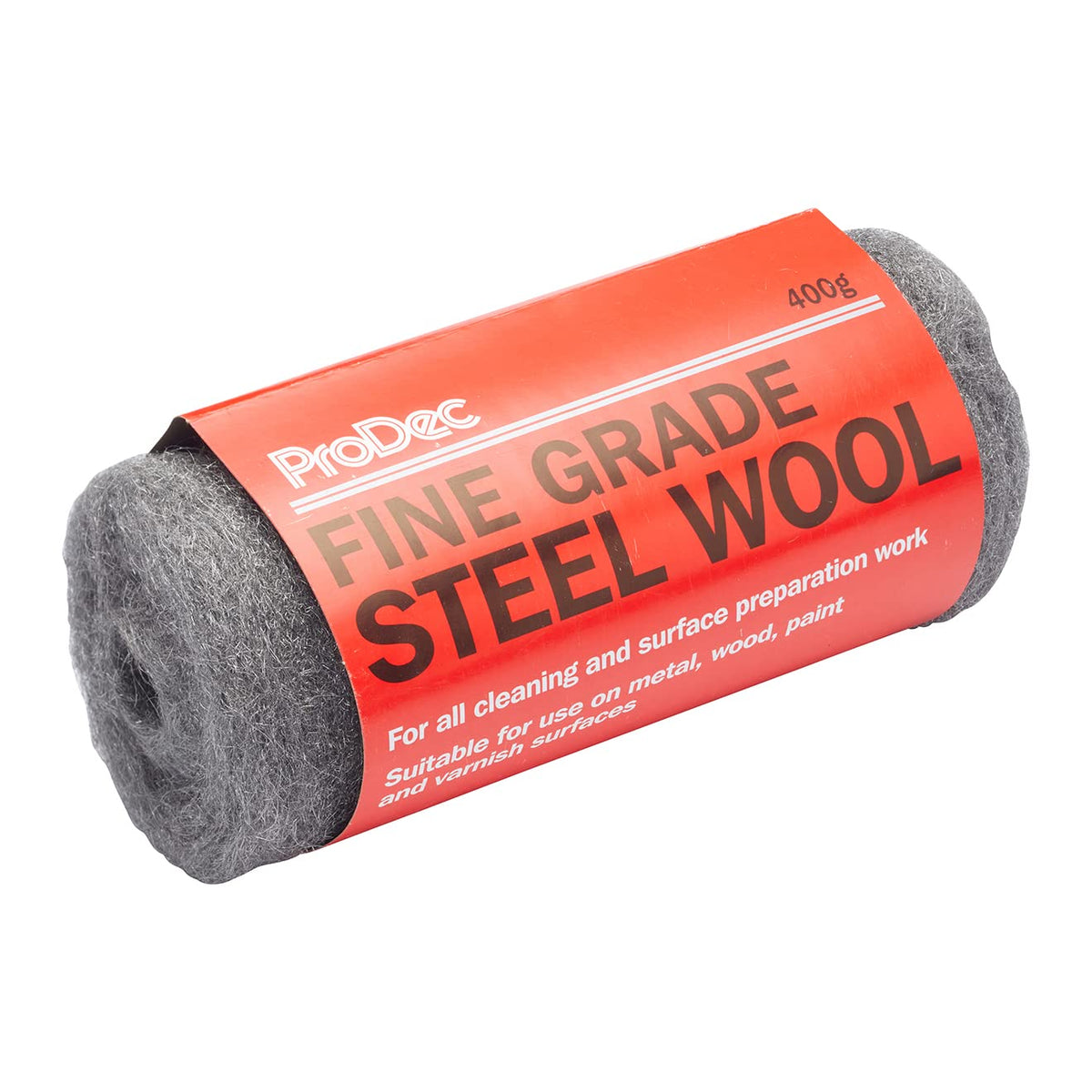 ProDec 400g Fine Grade Steel Wool, Wire Wool for Cleaning, Polishing & Surface Preparation