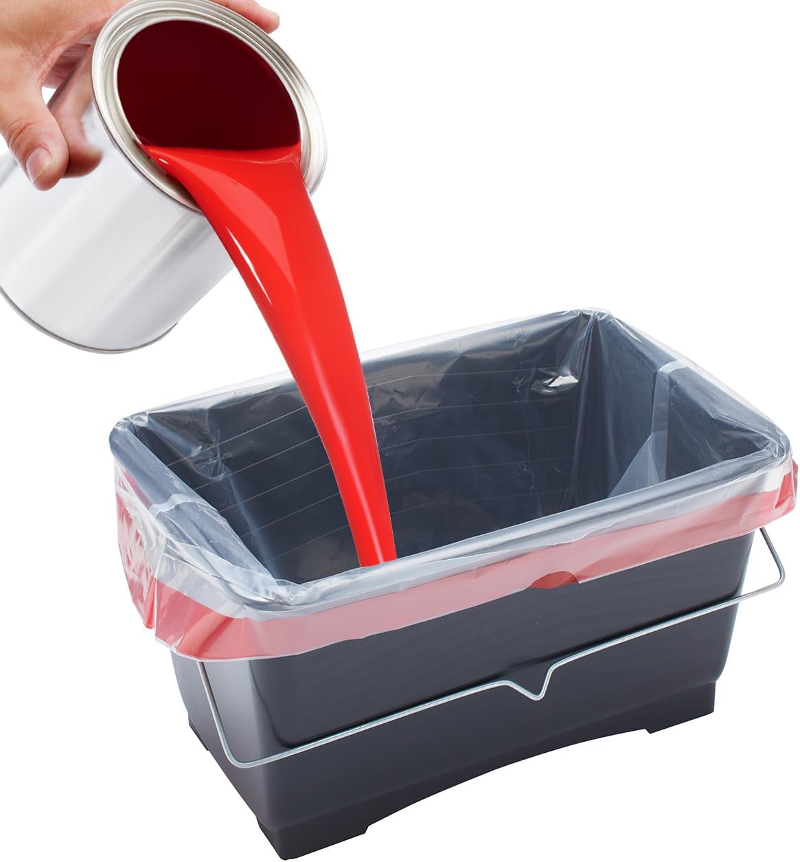 ProDec 10 pcs 10 litre Recycled Plastic Scuttle Liners for Quick, Mess Free, Water Free Paint Colour Changes