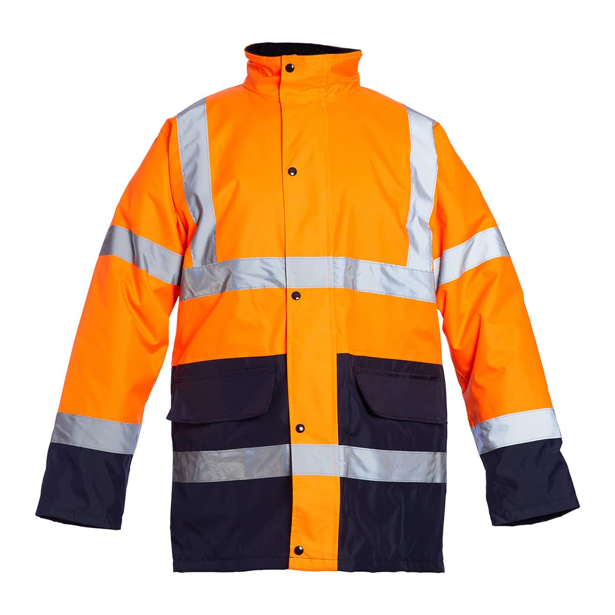 Blackrock Hi Vis Waterproof Jacket, Mens Womens Reflective Work Jacket, High Visibility