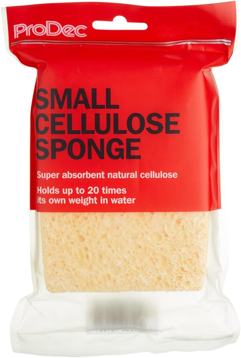 ProDec Super Absorbent Cellulose Sponge Holds 20x Its Weight in Water, Ideal for Decorating, Wallpaper Hanging