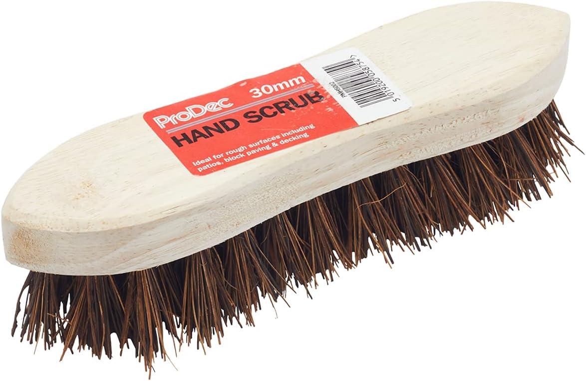 ProDec 9" Hand Scrub Brush - Short Fibre
