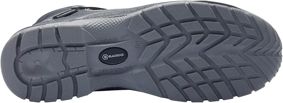 Blackrock Lunar S3 Water Resistant Safety Chukka Boots with Anti Static Protection, Black Leather, Steel Toe Cap and Protective Steel Midsole