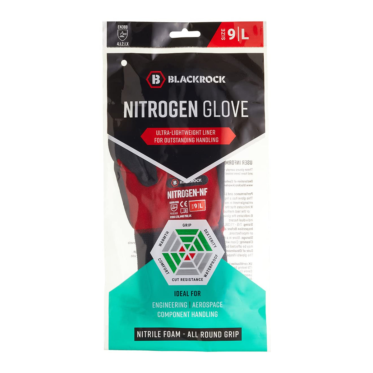 Blackrock Nitrogen-NF Ultra-Lightweight Safety Work Gloves