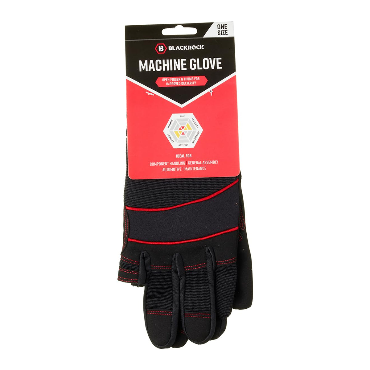 Blackrock Thumb &amp; Forefinger Fingerless Mechanical Gloves