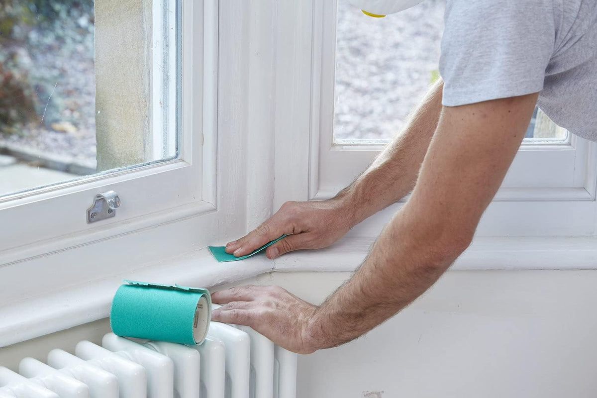 ProDec 10m Roll Green Aluminium Oxide Abrasive Sanding Paper for Sanding