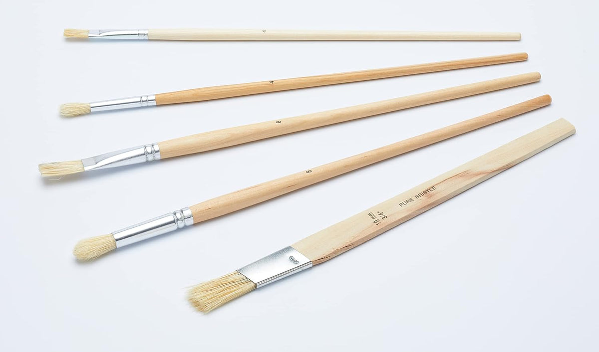 ProDec 5 piece Fitch Variety Pack for Precise Paint Application Ideal for Detail Work