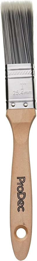 ProDec Decorator Synthetic Paint Brush for a Smooth Finish Painting with Emulsion, Gloss and Satin