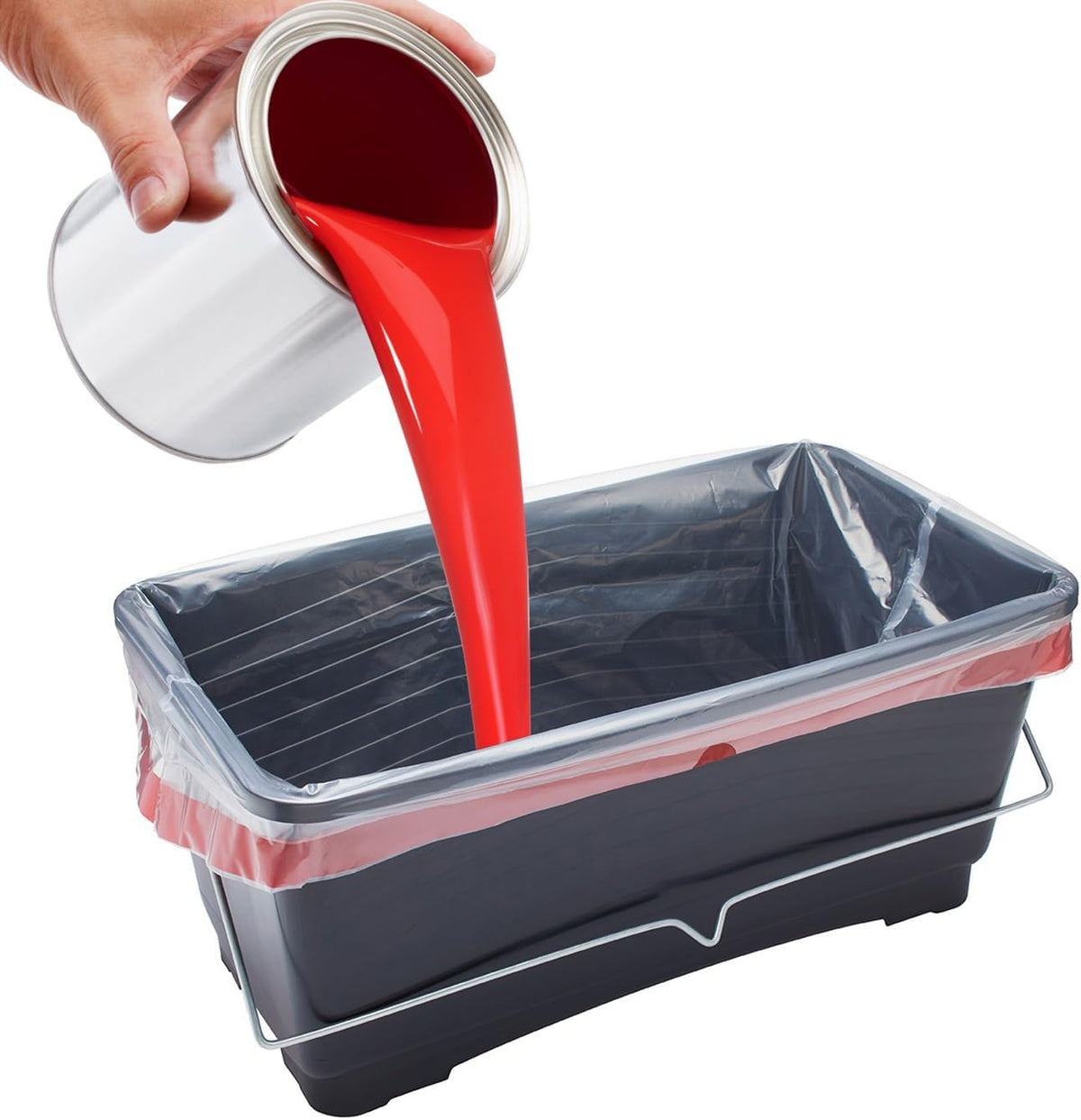 ProDec 10 pcs 25 litre Recycled Plastic Paint Scuttle Liners for Quick, Mess Free, Water Free Paint Colour Changes