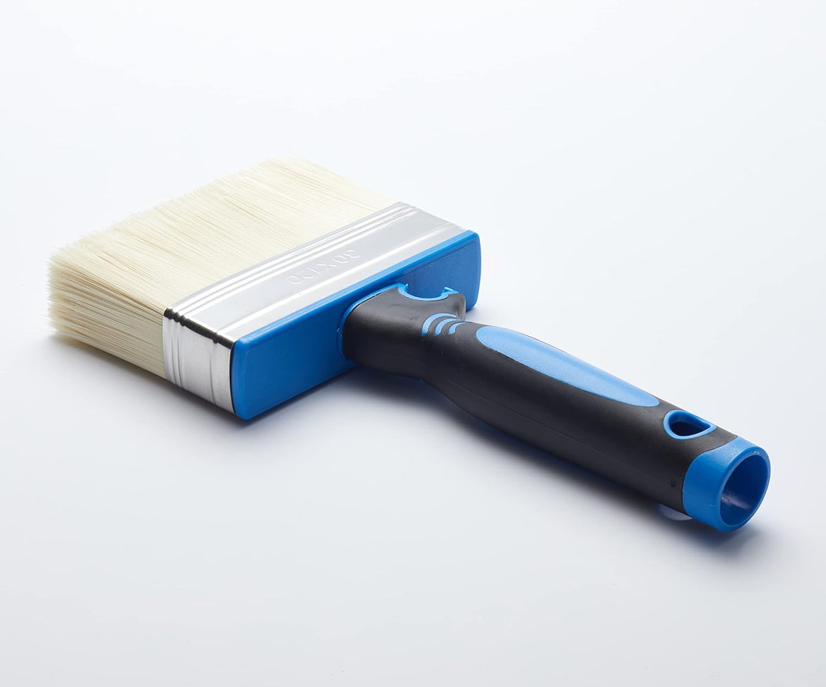Fit For The Job Block Brush 4 inch Large Capacity for Emulsion with High Volume Coverage and Fast Painting