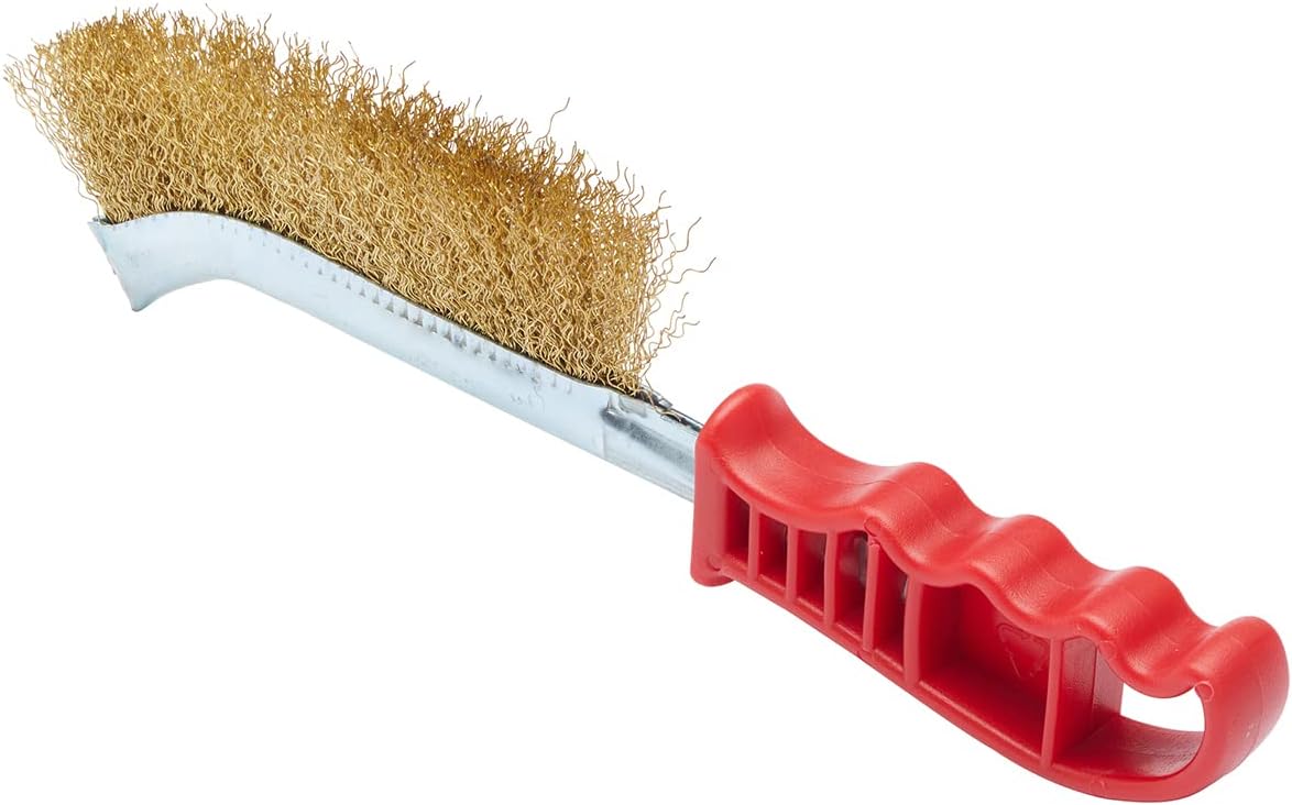 Fit For The Job Universal Wire Brush for Heavy Duty Cleaning of Wood, Metal, Masonry and More