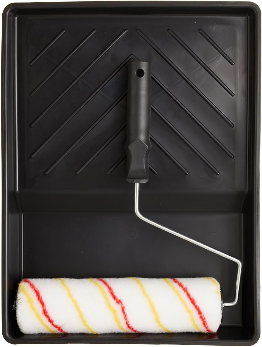 Fit For The Job 3 Piece 9 inch Paint Roller Set for DIY Painting with Emulsion Paints on Walls &amp; Ceilings