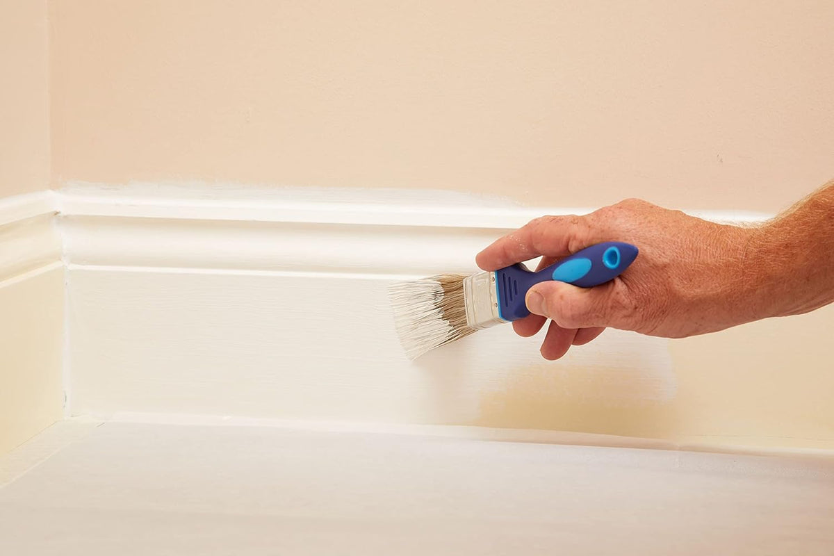 Fit For The Job No Bristle Loss 3 Piece DIY Paint Brush Set For A Smooth Finish with Emulsion