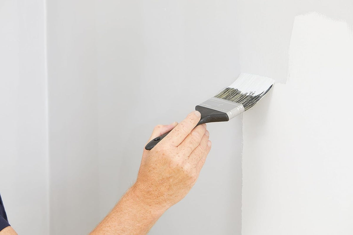 Fit For The Job 5 inch Wall Brush for Fast Painting and a Smooth Finish Painting with Emulsion Paints
