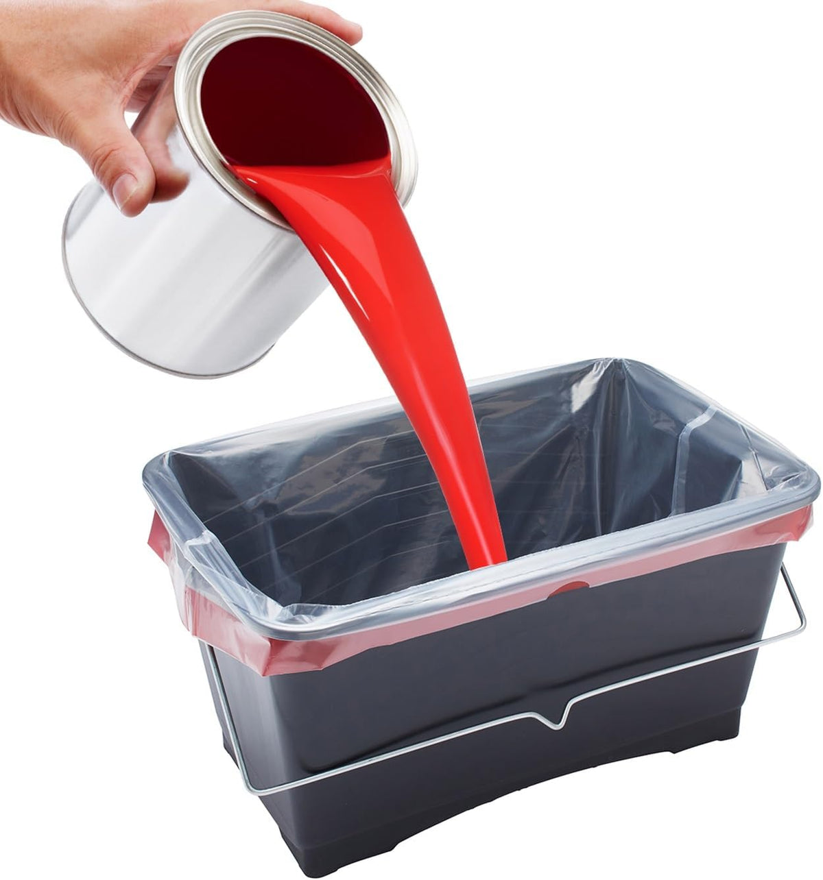 ProDec 10 pcs 15 litre Recycled Plastic Paint Scuttle Liners for Quick, Mess Free, Water Free Paint Colour Changes