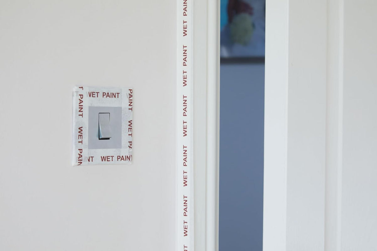 ProDec 1 inch x 50m Low Tack Multi Surface Painters Masking Tape for Delicate Surfaces Gives Sharp Paint Lines