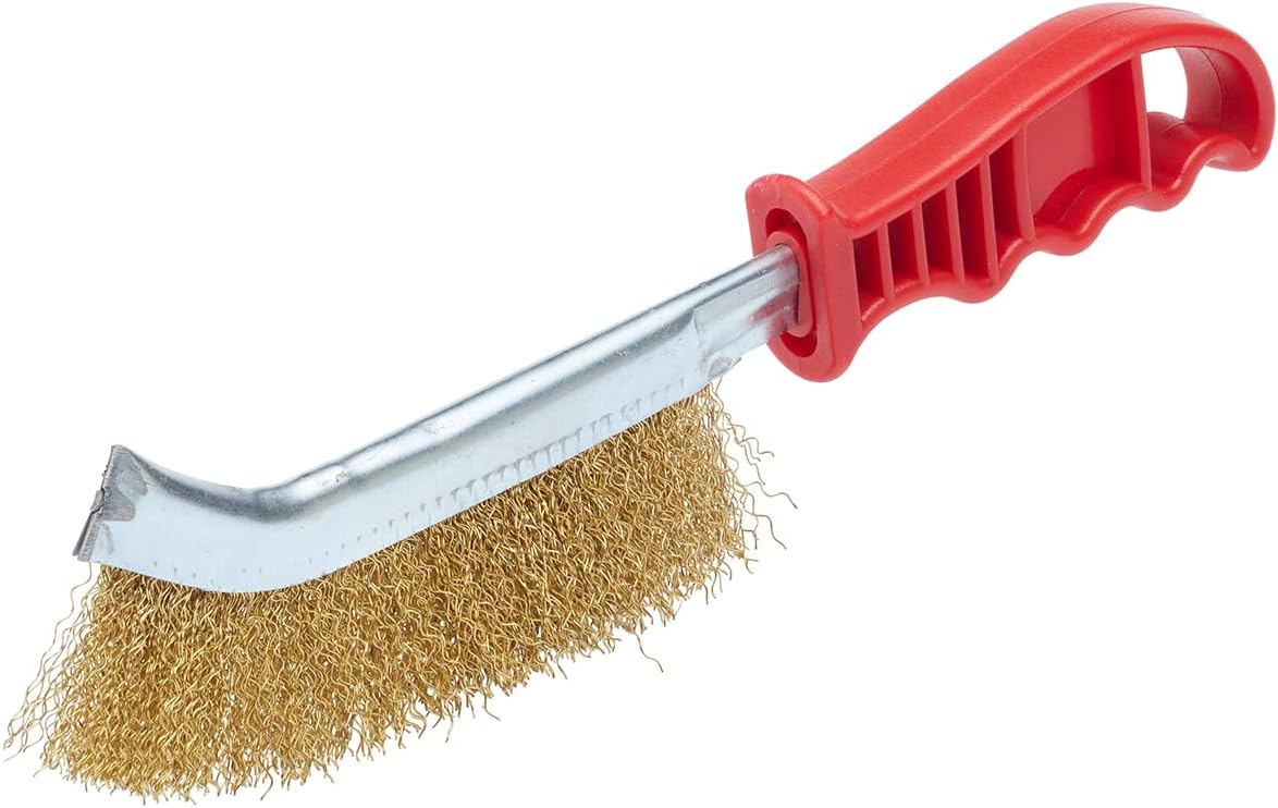 Fit For The Job Universal Wire Brush for Heavy Duty Cleaning of Wood, Metal, Masonry and More