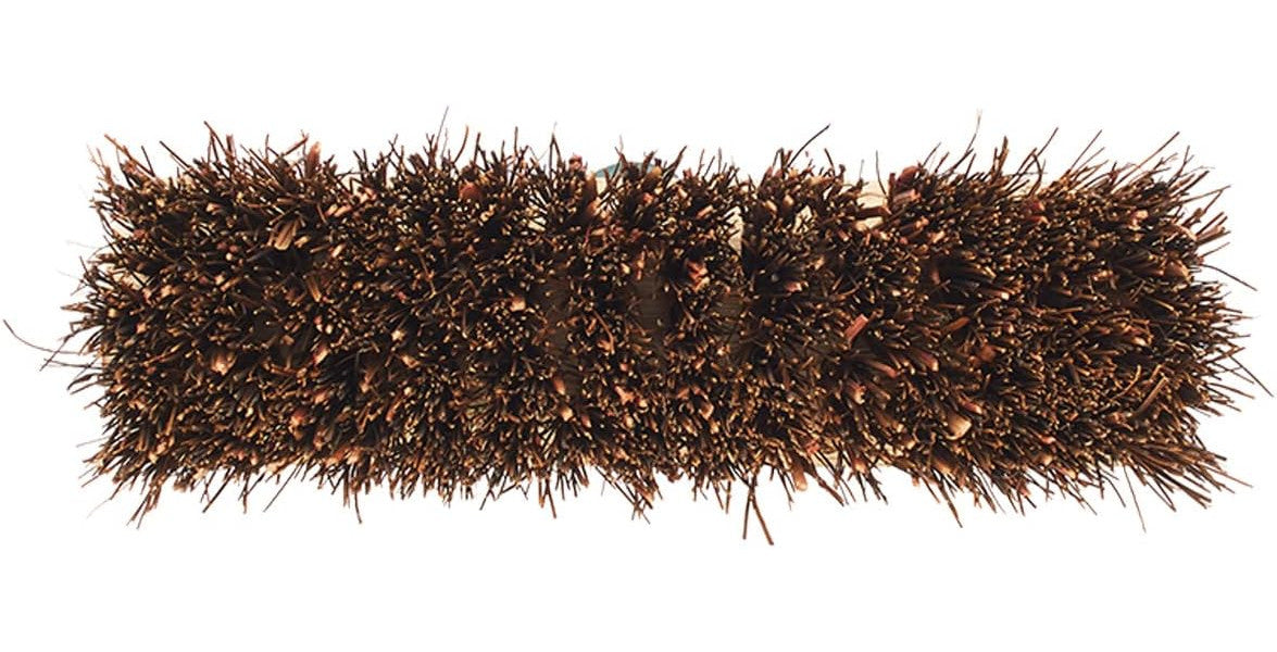 ProDec 9" Natural Palmyra Fibre Stiff Deck Scrub Brush Head