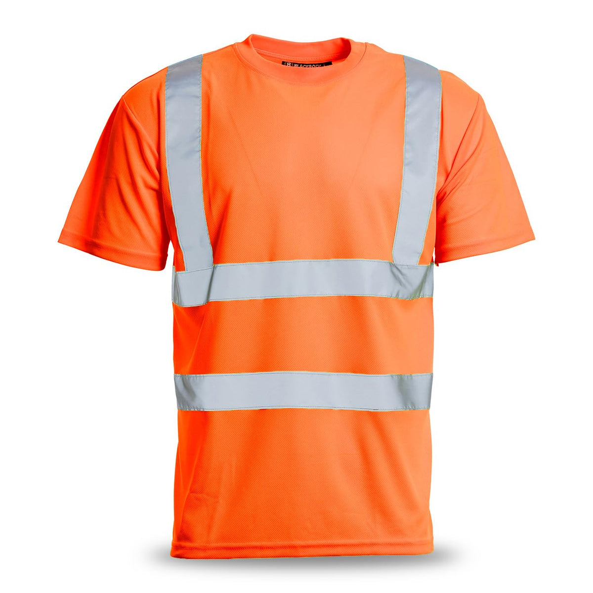Blackrock Hi-Vis T-Shirt, Rail Spec Orange Hi Vis, High Viz T Shirt, Tshirt For Men, Work PPE