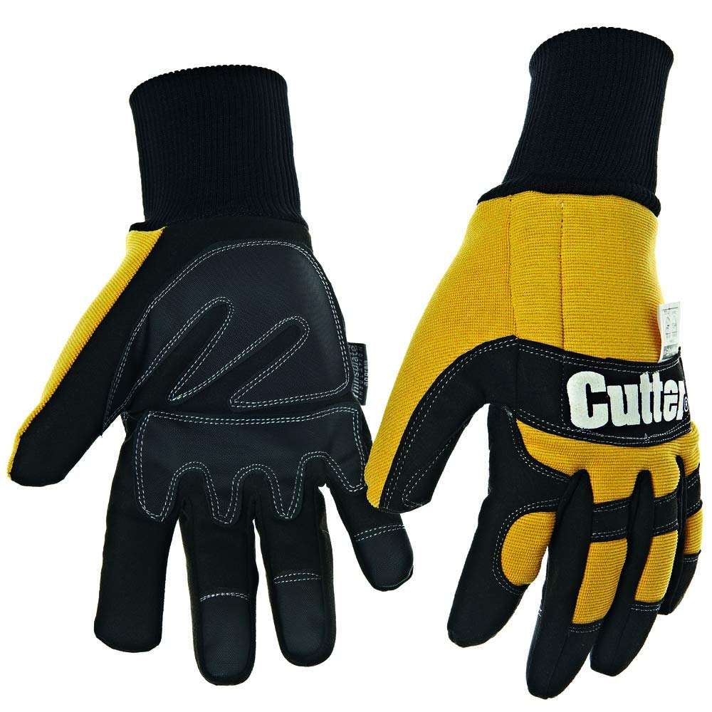 Cutter CW500 Professional Chainsaw Glove - Thermal Yellow