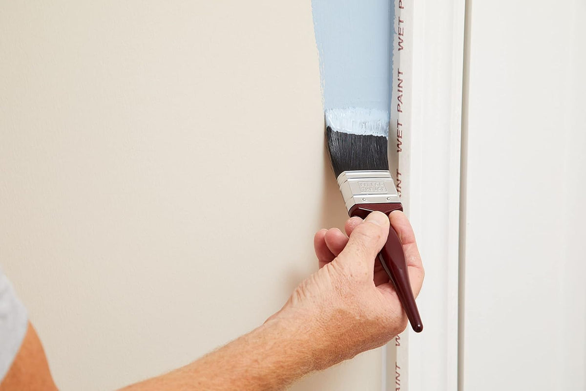 Fit For The Job 3 piece All Purpose Mixed Bristle Paint Brush Set for a Smooth Finish